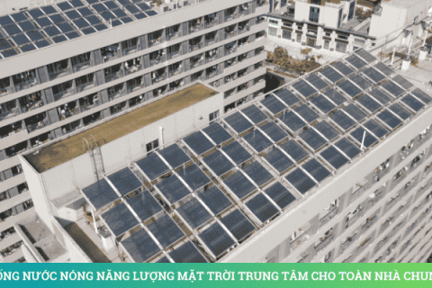 Hệ Thống Nước Nóng Năng Lượng Mặt Trời Trung Tâm