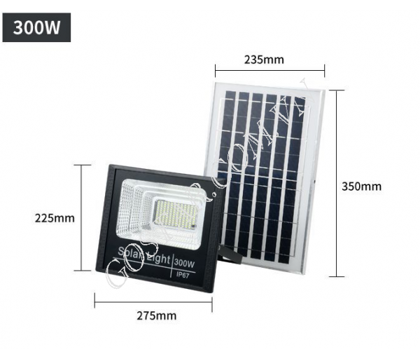 Đèn năng lượng mặt trời 300W