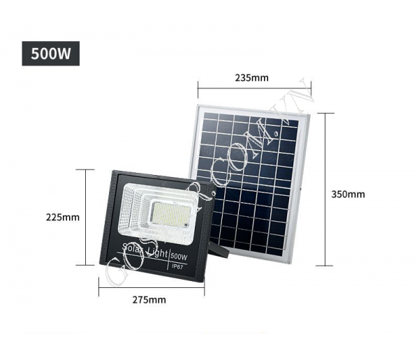 Đèn năng lượng mặt trời 500W