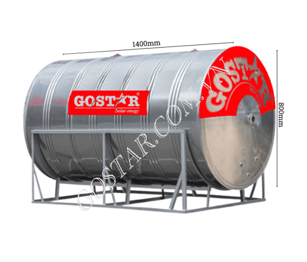 bồn bảo ôn công nghiệp 500L ngang