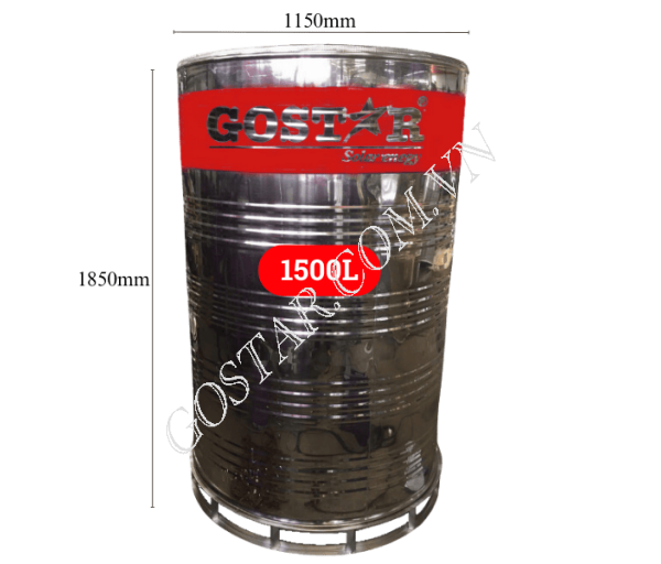 Bồn Bảo Ôn Công Nghiệp 1500L Đứng