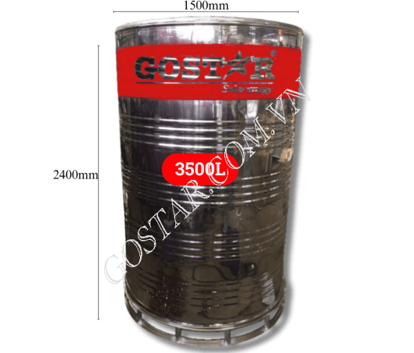 Bồn bảo ôn công nghiệp 3500L đứng 