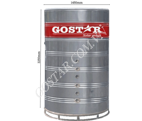 Bồn Bảo Ôn Công Nghiệp 4500L Đứng Gostar