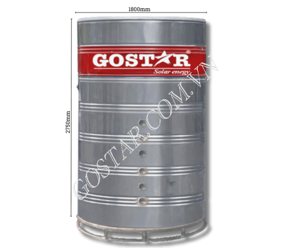 Bồn Bảo Ôn Công Nghiệp 6000L Đứng Gostar