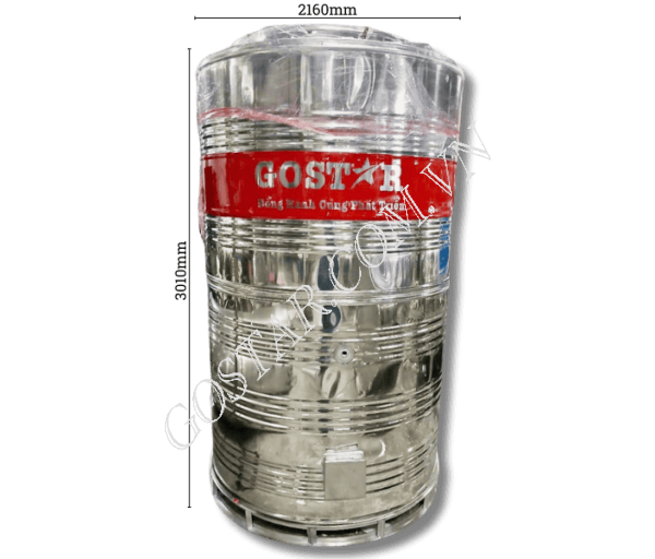 Bồn bảo ôn công nghiệp 9000L đứng Gostar
