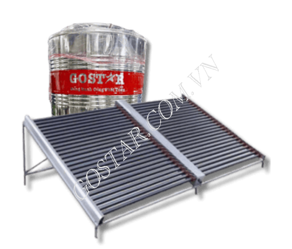 Hệ Thống Nước Nóng Năng Lượng Mặt Trời 7000L Gostar