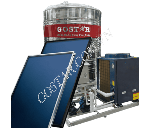 Hệ Thống Nước Nóng Trung Tâm 4000L