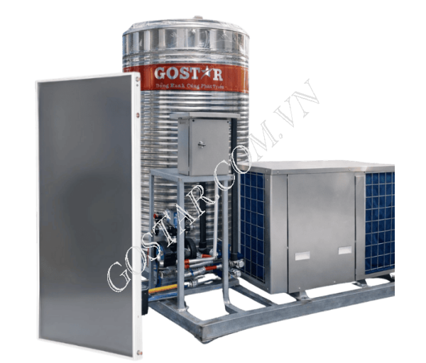 Hệ Thống Nước Nóng Trung Tâm 6000L