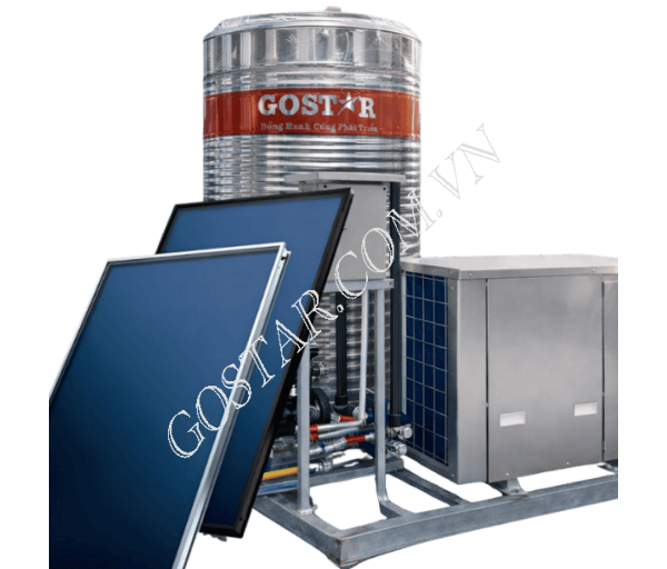 Hệ Thống Nước Nóng Trung Tâm 5000L