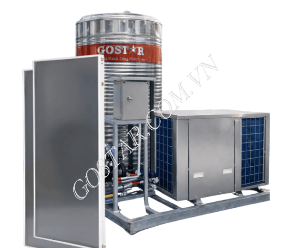 Hệ Thống Nước Nóng Trung Tâm 7000L