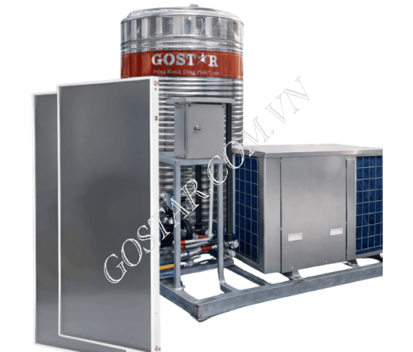 Hệ Thống Nước Nóng Trung Tâm 8000L