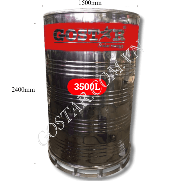 Bồn bảo ôn công nghiệp 3500L đứng 