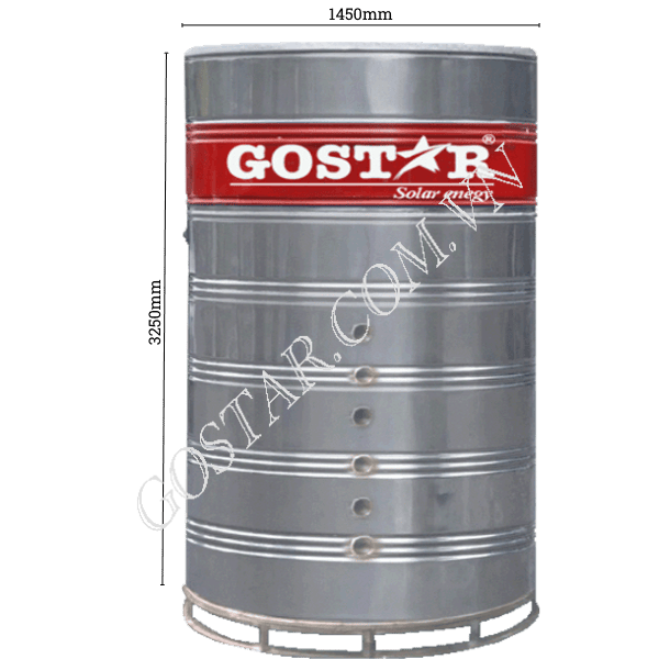 Bồn Bảo Ôn Công Nghiệp 4500L Đứng Gostar