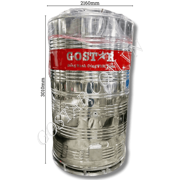 Bồn bảo ôn công nghiệp 9000L đứng Gostar