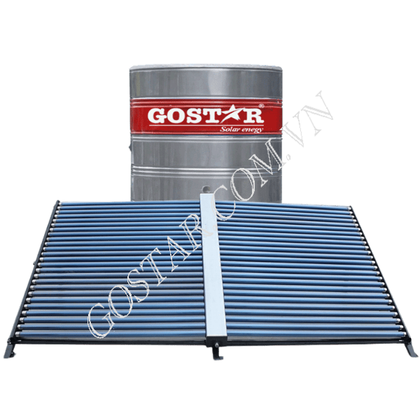 Hệ Thống Nước Nóng Năng Lượng Mặt Trời 2500L Gostar