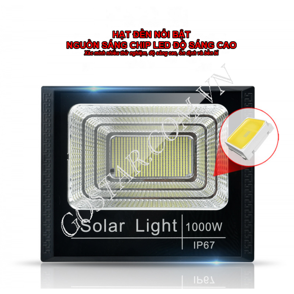 Đèn năng lượng mặt trời 800W