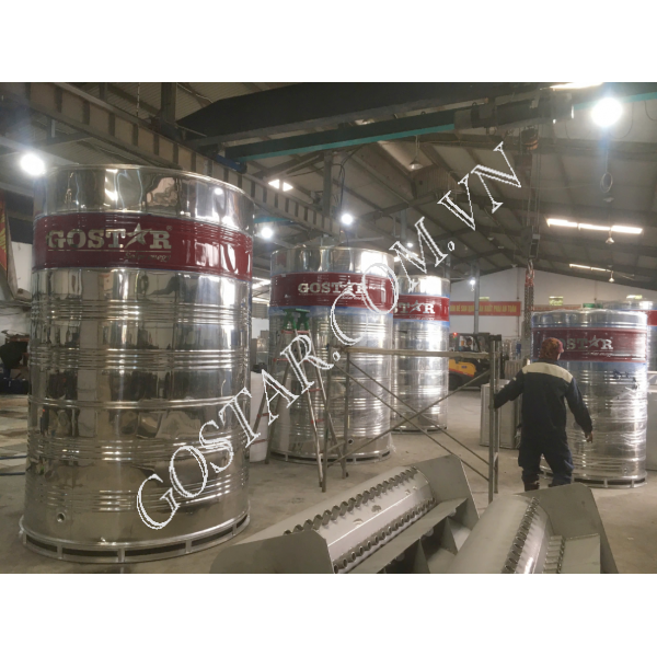 Bồn Bảo Ôn Công Nghiệp 10000L Đứng Gostar