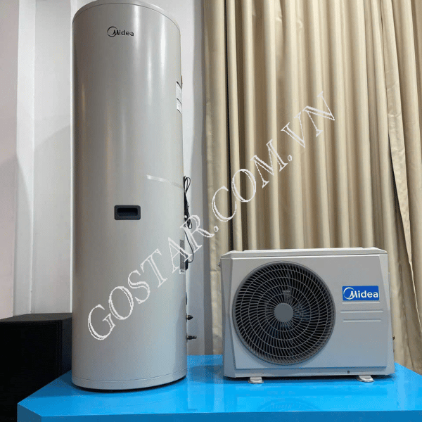Máy Bơm Nhiệt 200L Heat Pump Midea