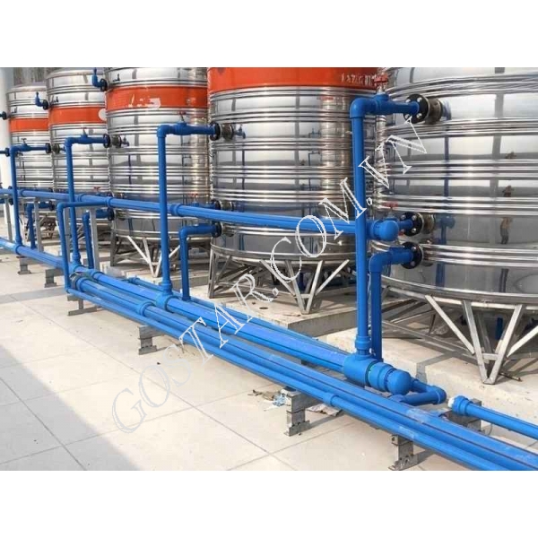 Hệ Thống Nước Nóng Trung Tâm 10.000L