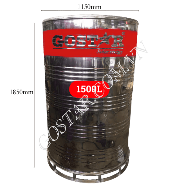 Bồn Bảo Ôn Công Nghiệp 1500L Đứng