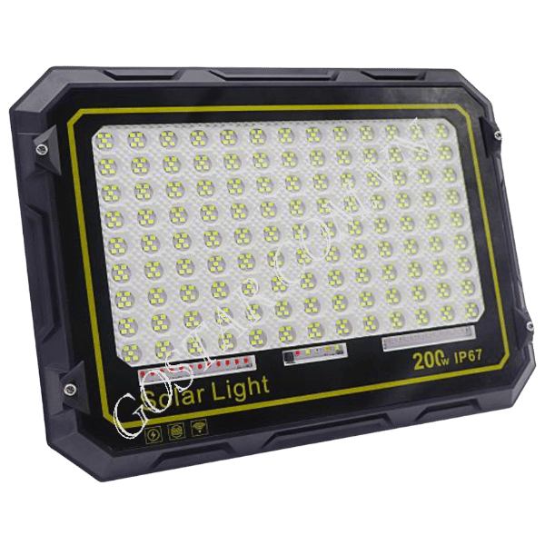 Đèn pha năng lượng mặt trời 200W