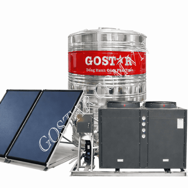 Hệ Thống Nước Nóng Trung Tâm 10.000L