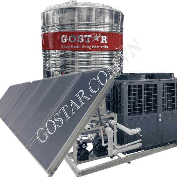 Hệ Thống Nước Nóng Trung Tâm 25000L