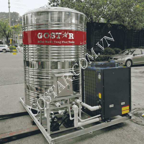 Hệ Thống Nước Nóng Trung Tâm 4000L