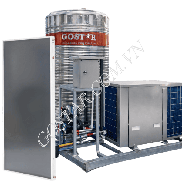 Hệ Thống Nước Nóng Trung Tâm 6000L