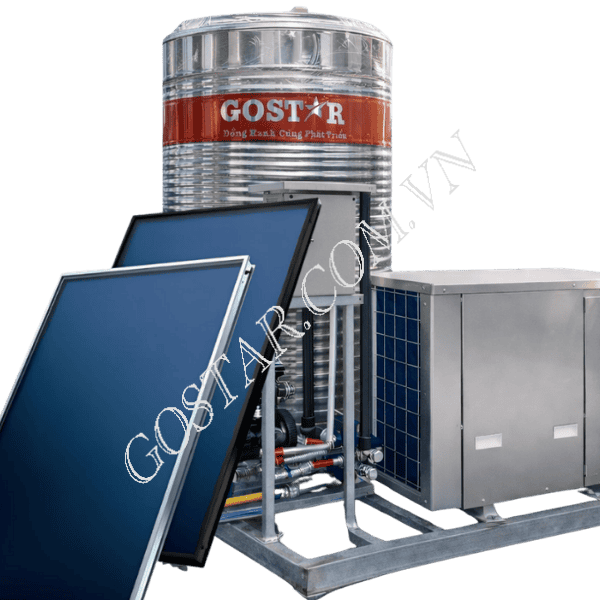 Hệ Thống Nước Nóng Trung Tâm 5000L
