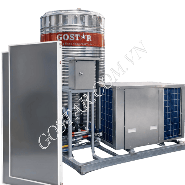 Hệ Thống Nước Nóng Trung Tâm 7000L