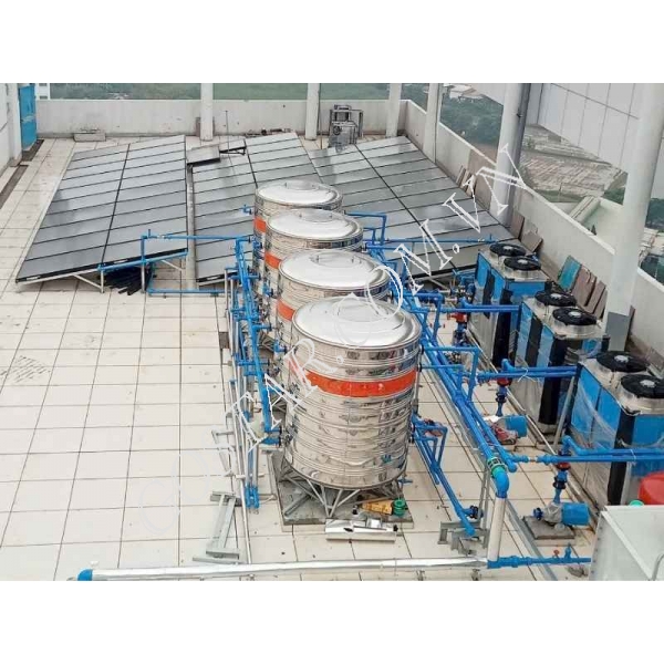 Hệ Thống Nước Nóng Trung Tâm 12.000L